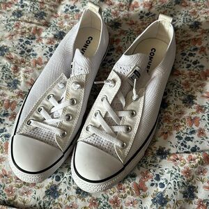 Converse white sneakers - slip on